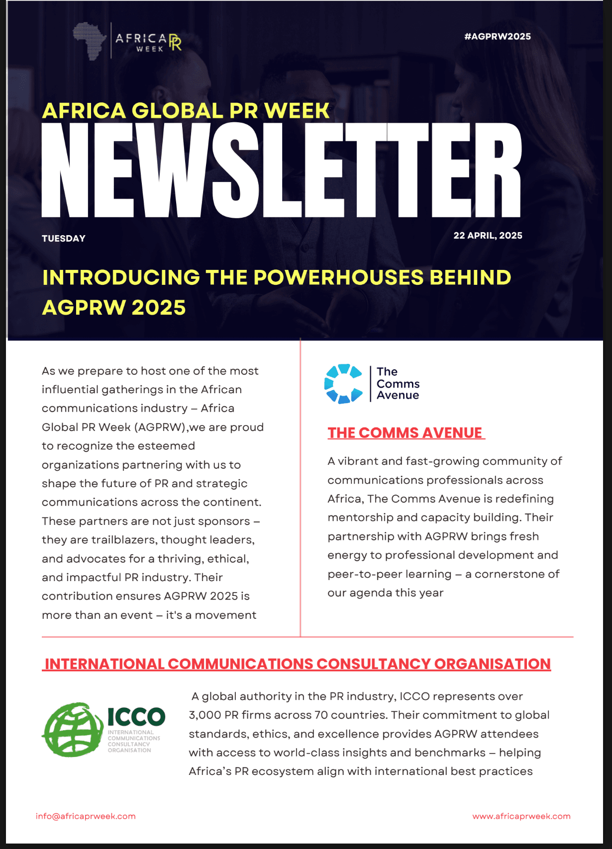 April Newsletter